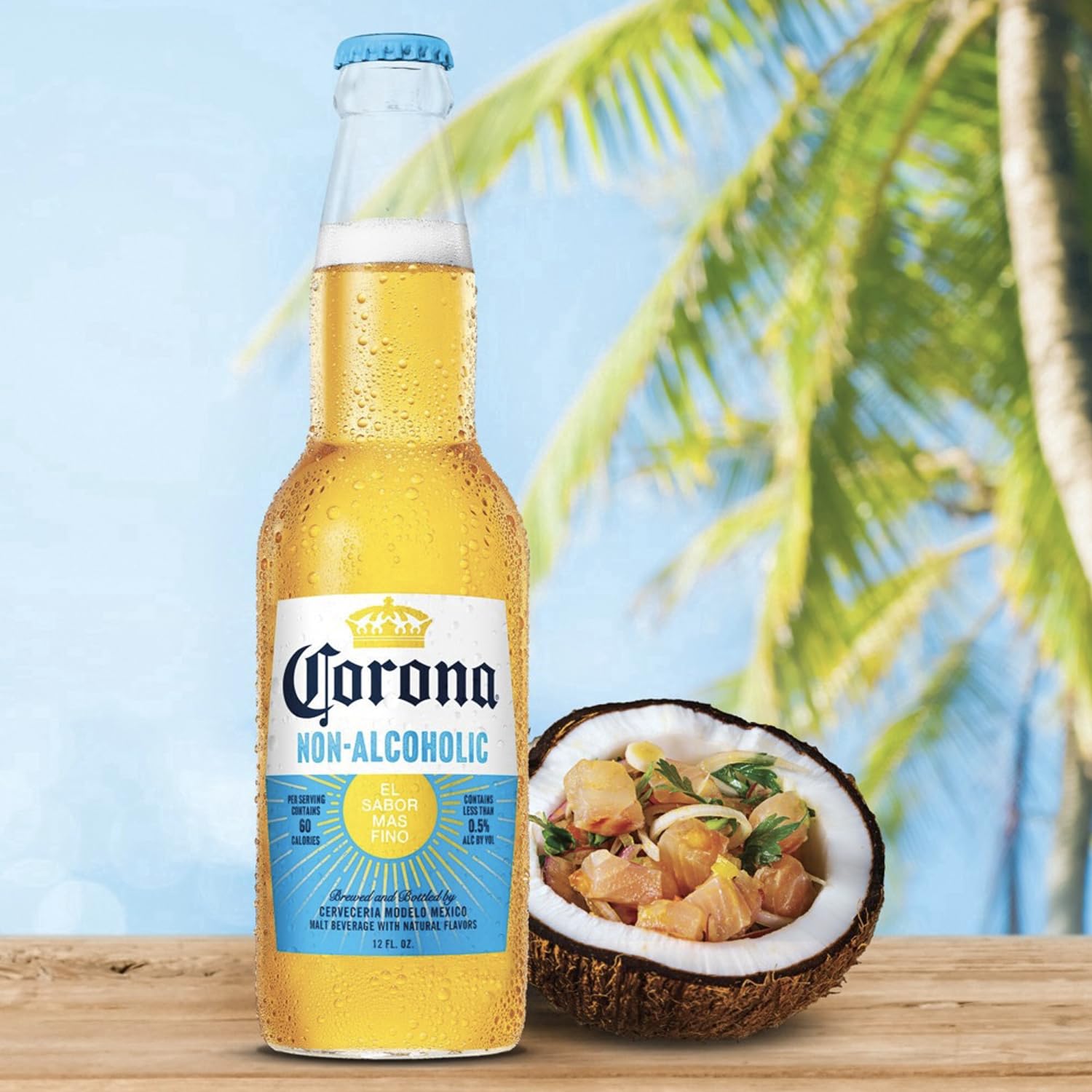 Corona 0% N/A 330 ml – Ресторан з доставкою «ДЕСЯТКА» • Івано